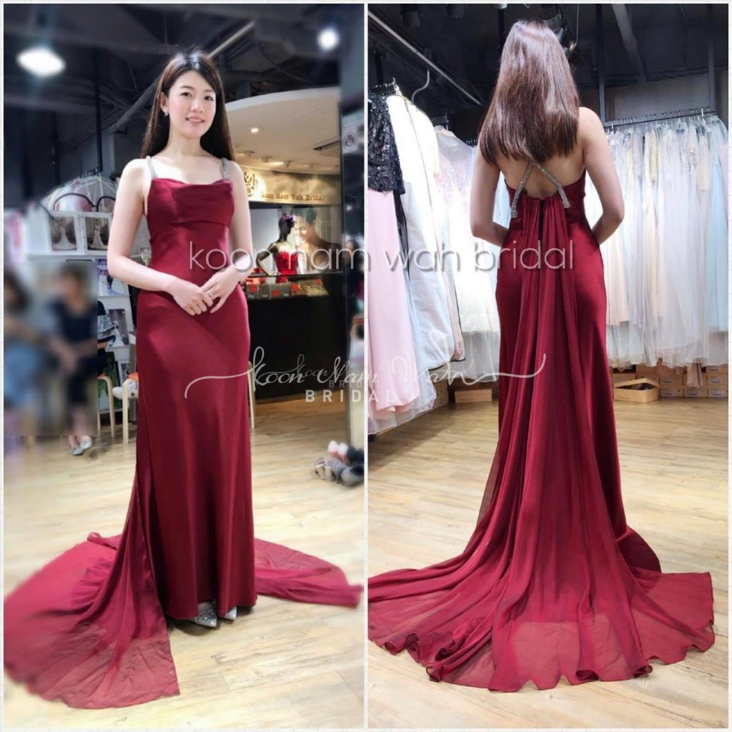 晚裝裙 0019 – Koon Nam Wah Bridal